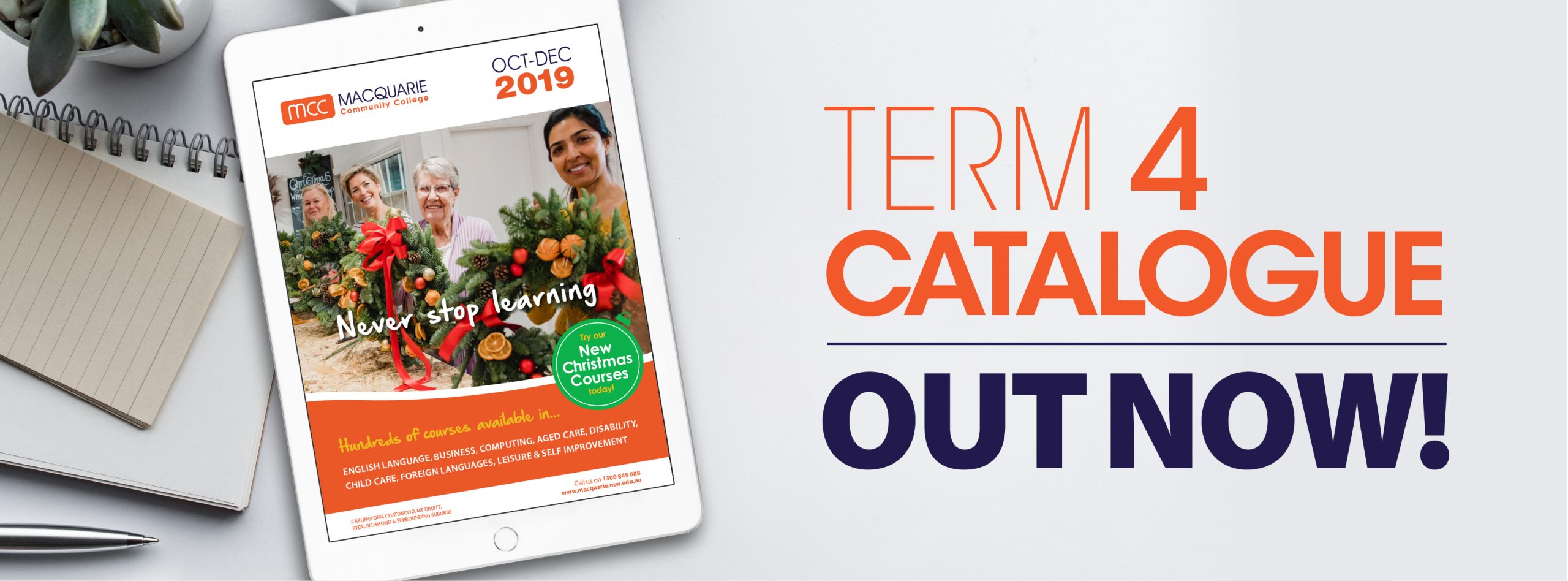 Term 4 Catalogue Out Now - Christmas Has Come Early!