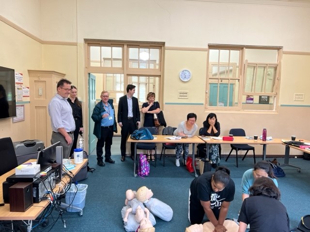 NSW Department of Education senior executives visit Macquarie Community College