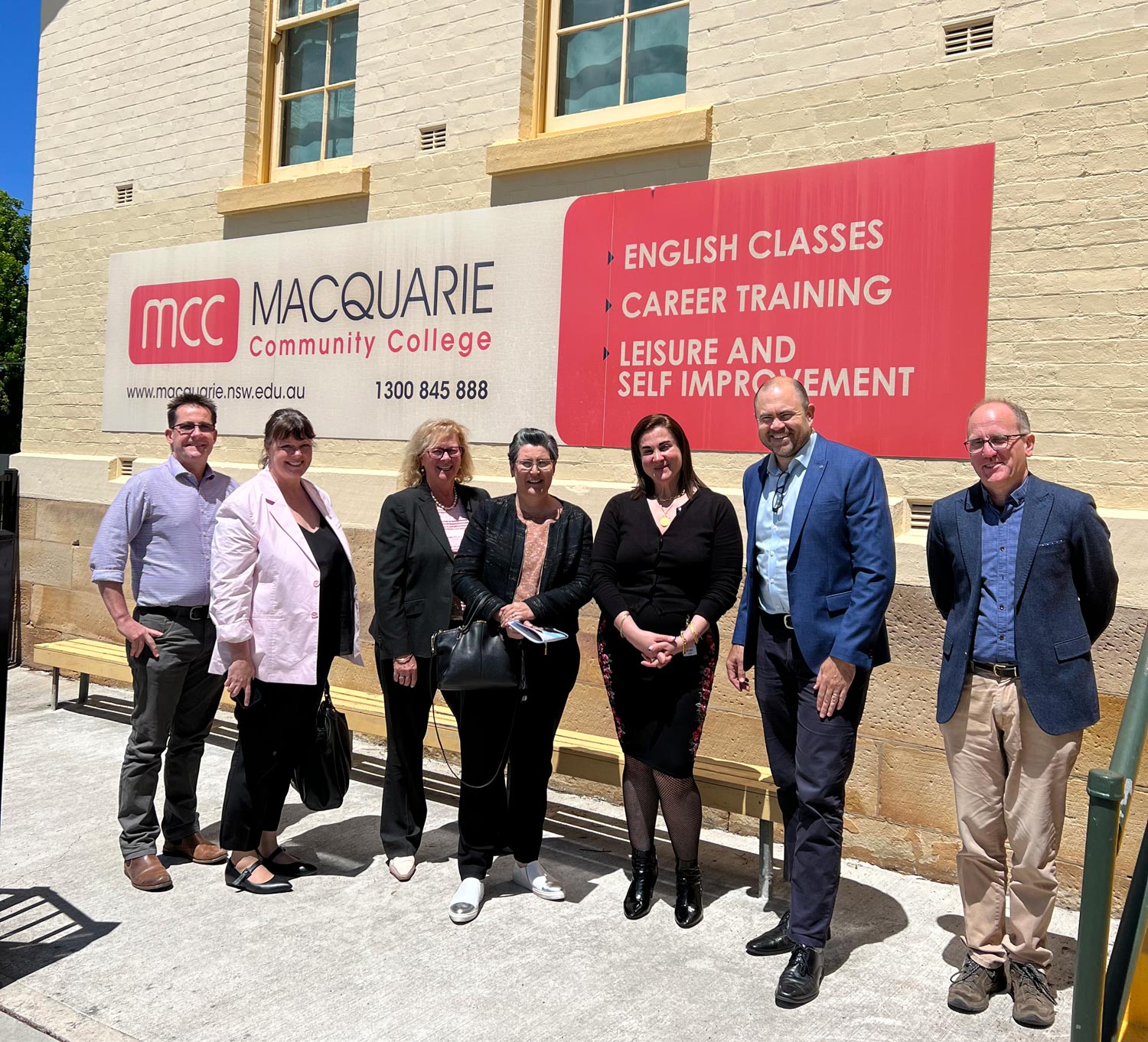 Macquarie Community College hosts senior executives from the NSW Department of Education