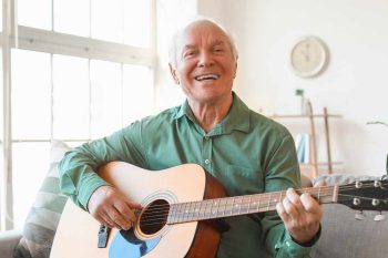 Man playing guitar