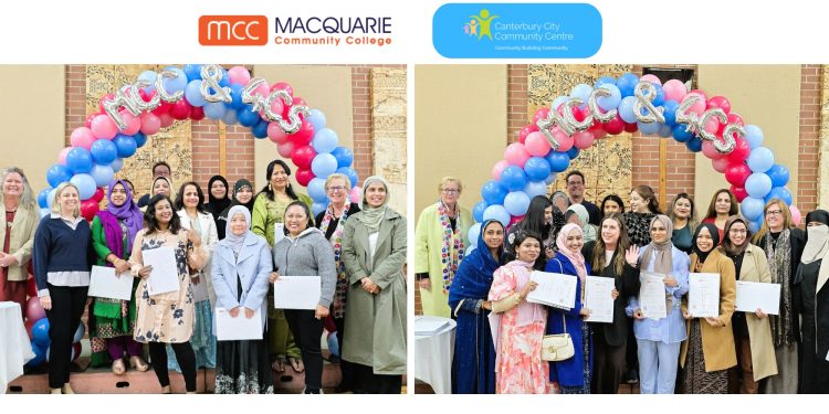 Child Care and Aged Care courses graduates at Macquarie Community College