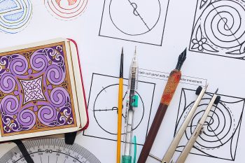 Celtic Art Miniature Drawing