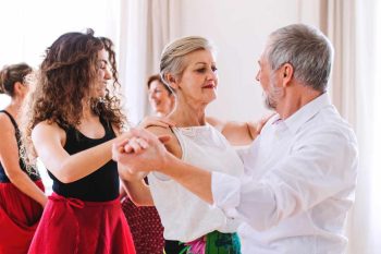 Man and Woman dancing