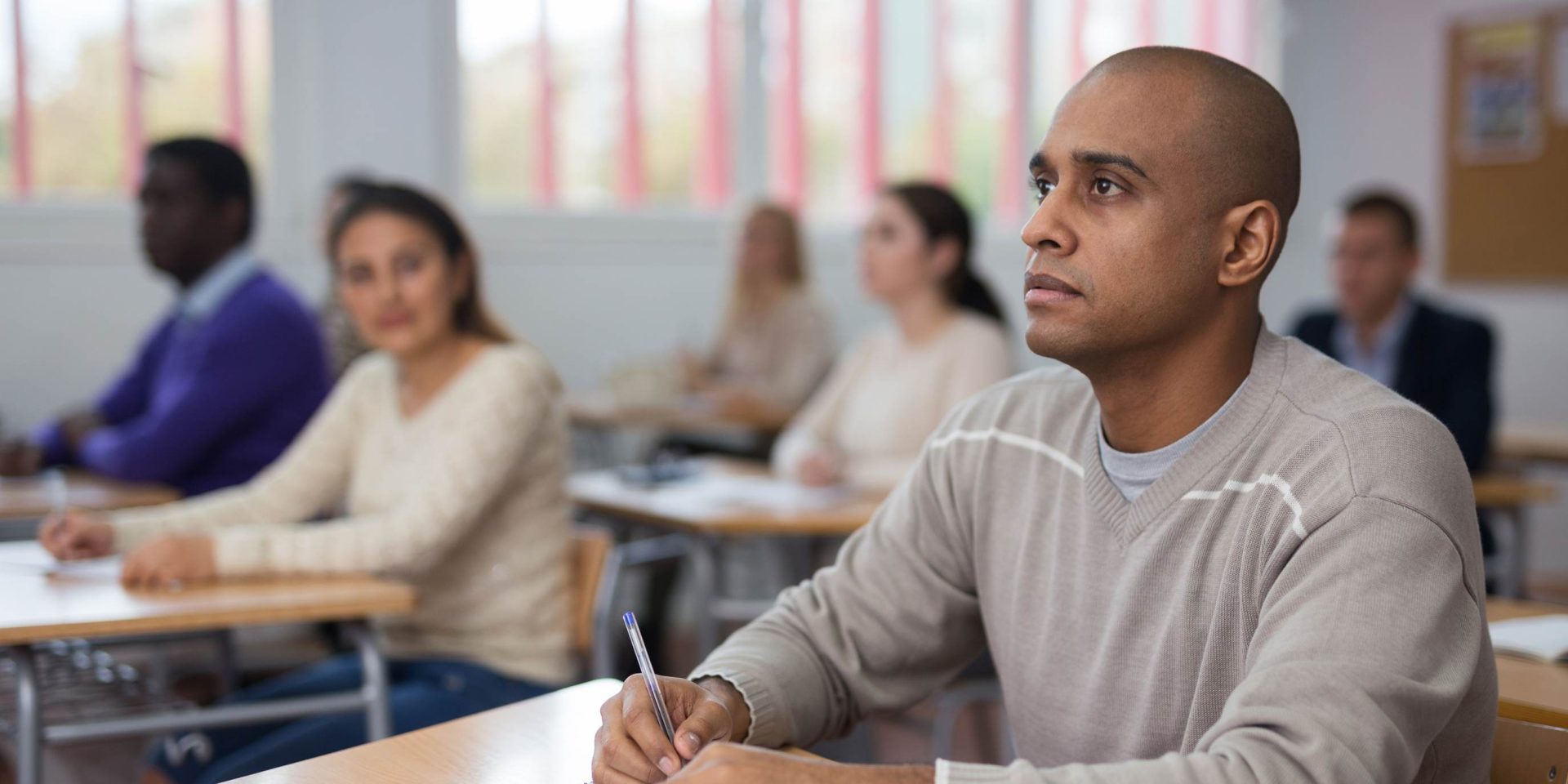 adults of diverse background learning in the classromm